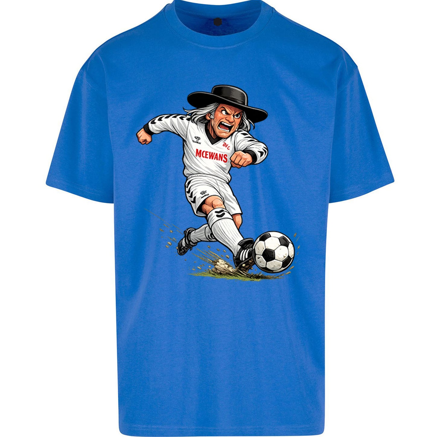 Classic Darlington Football Oversized T Shirt 
