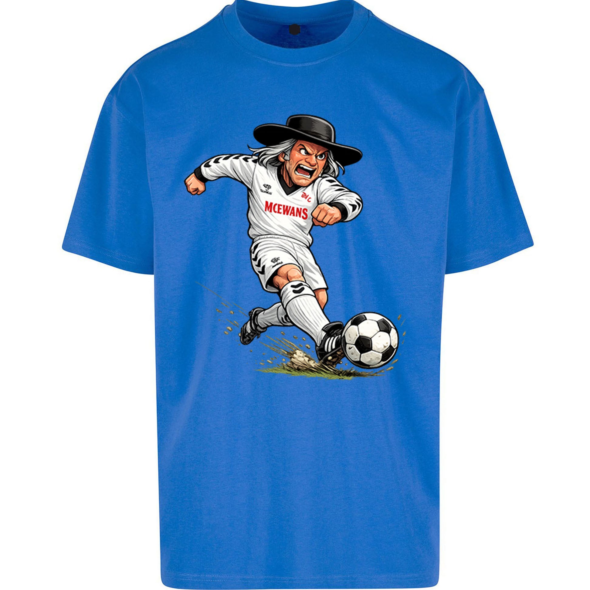 Classic Darlington Football Oversized T Shirt 