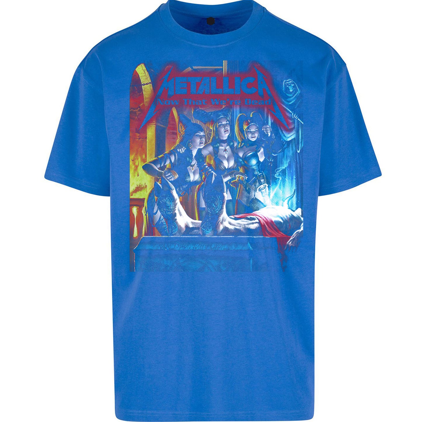 Metallica Now That Were Dead - Oversized T Shirt
