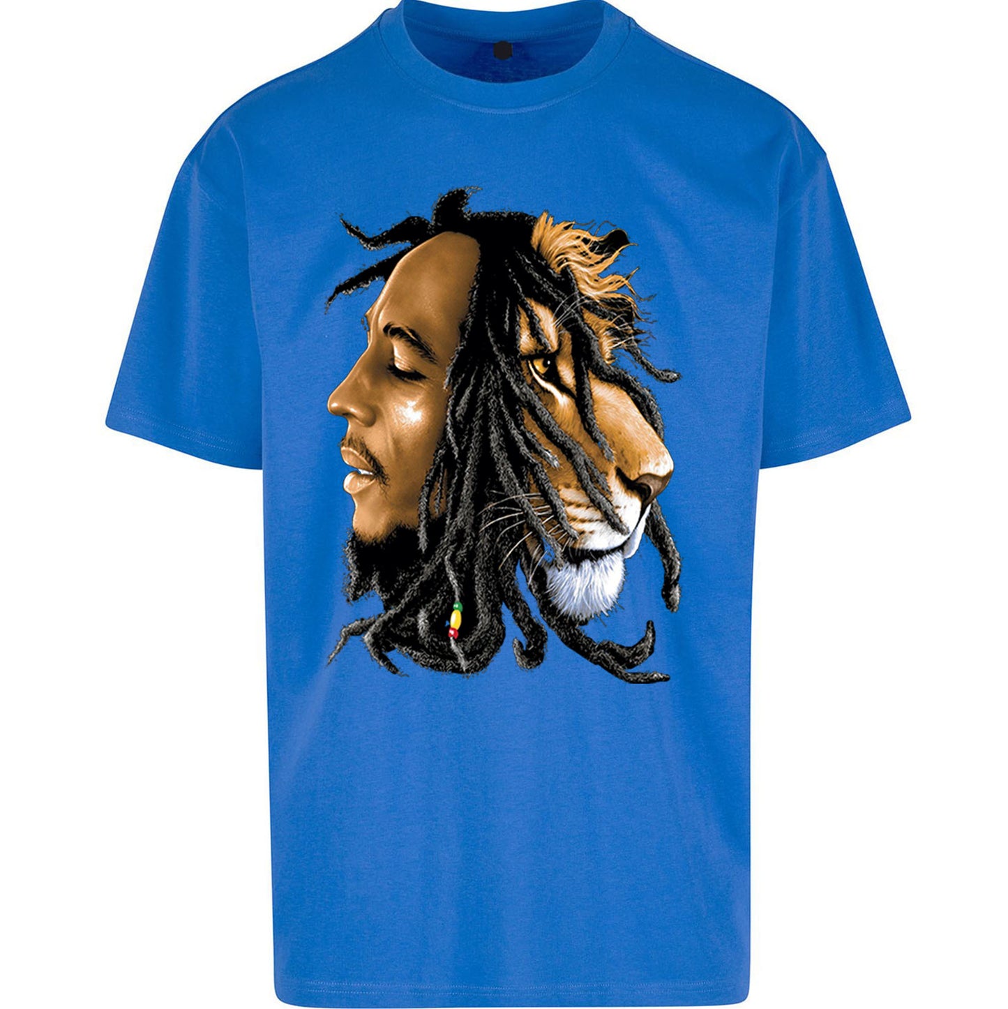 Bob Marley Lion - Oversized T Shirt