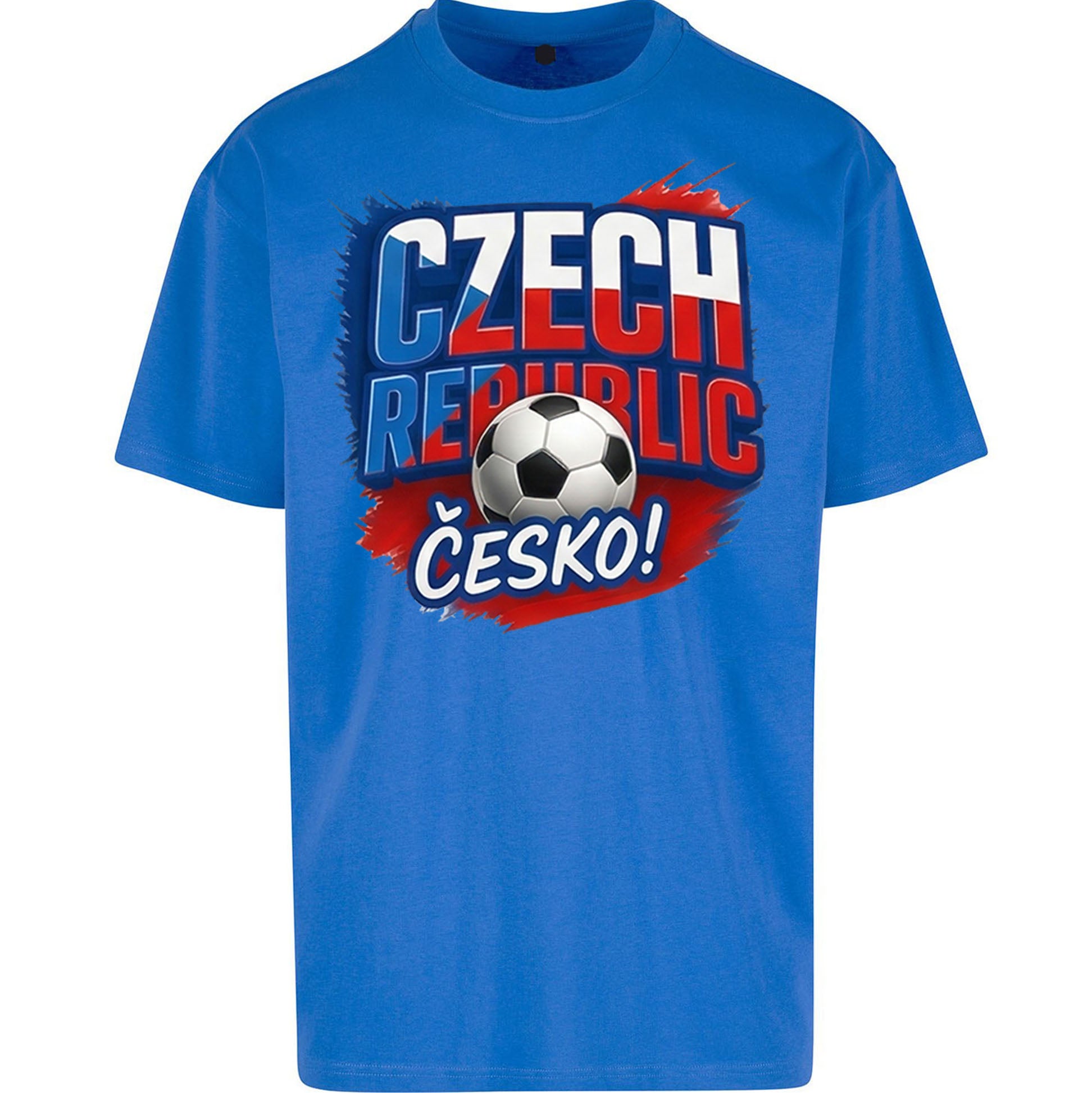 Czech Republic Oversized T Shirt 