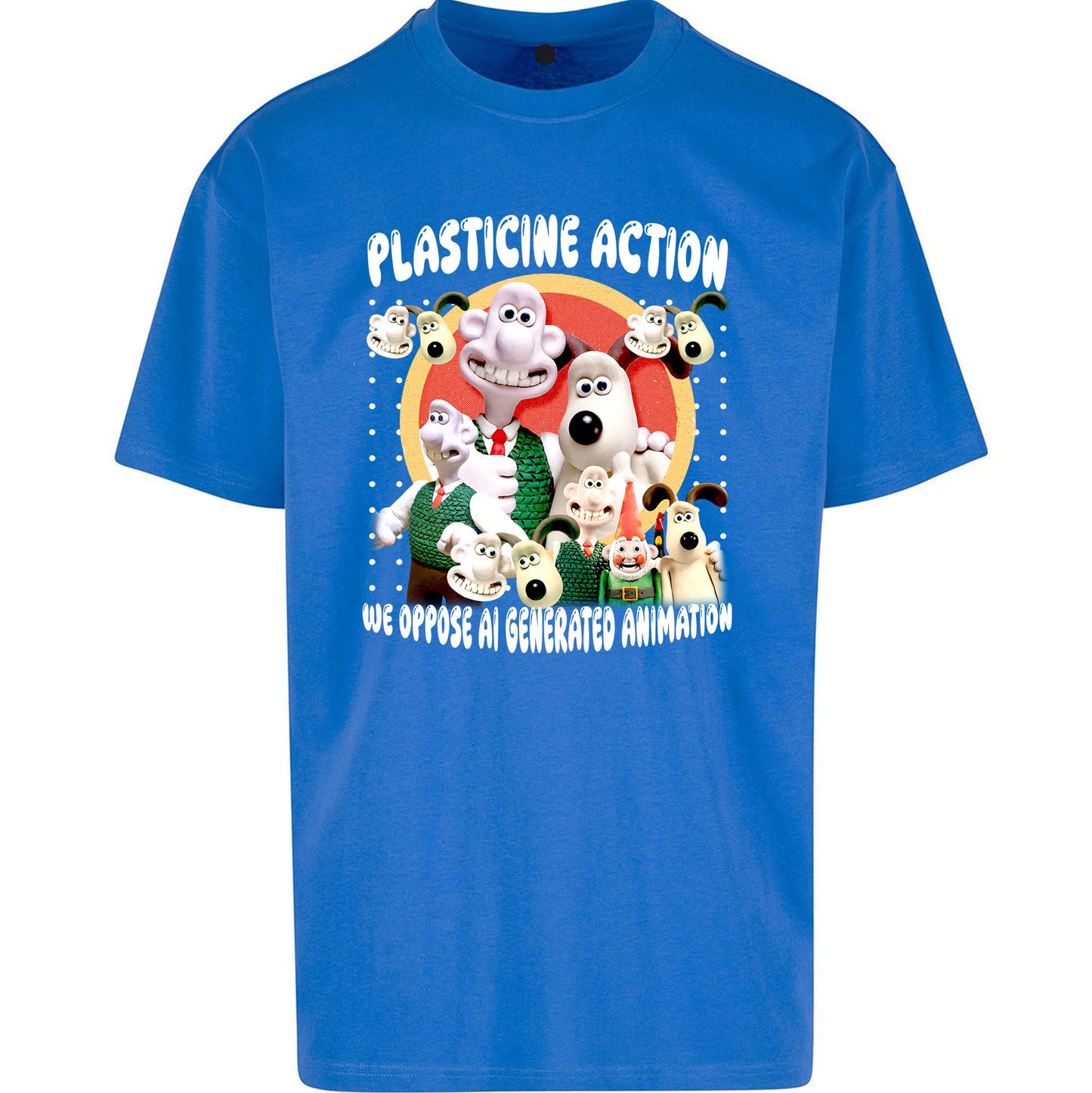 Plasticine Action Figure Oversized T Shirt