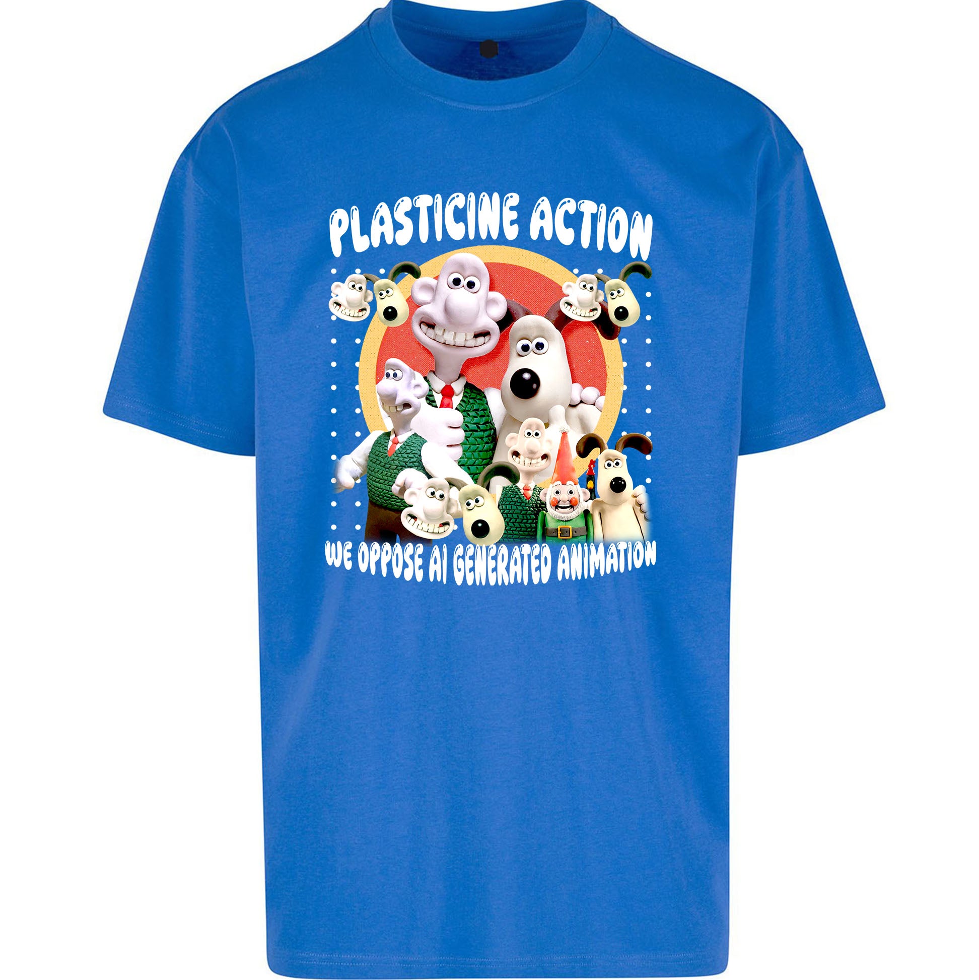 Plasticine Action Figure Oversized T Shirt