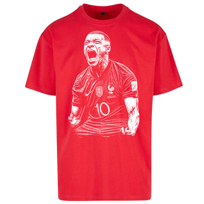 Kylian Footballer Oversized T Shirt