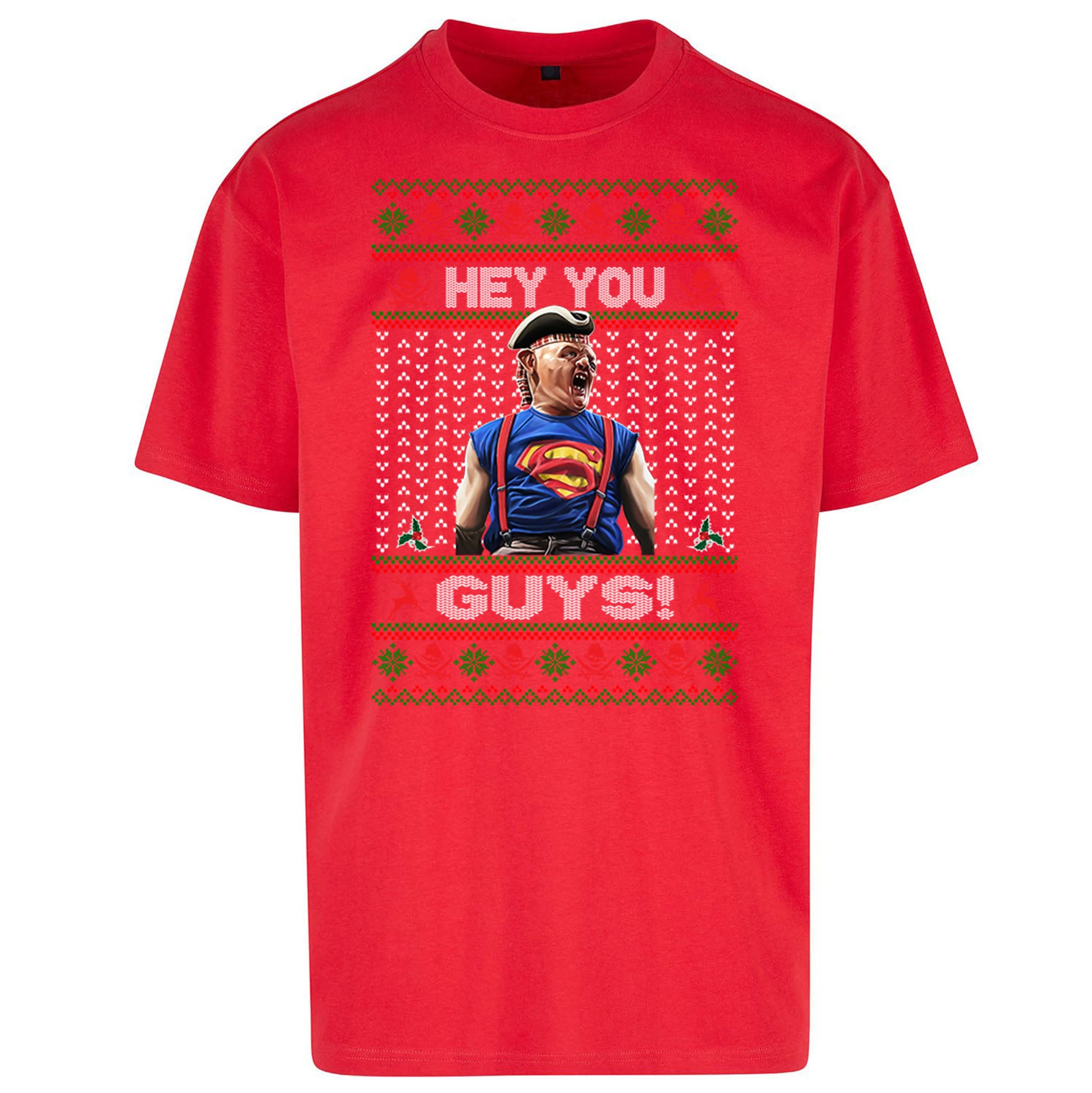 Goonies Sloth Christmas Oversized T Shirt