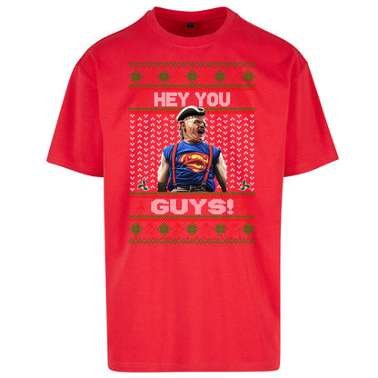 Goonies Sloth Christmas Oversized T Shirt