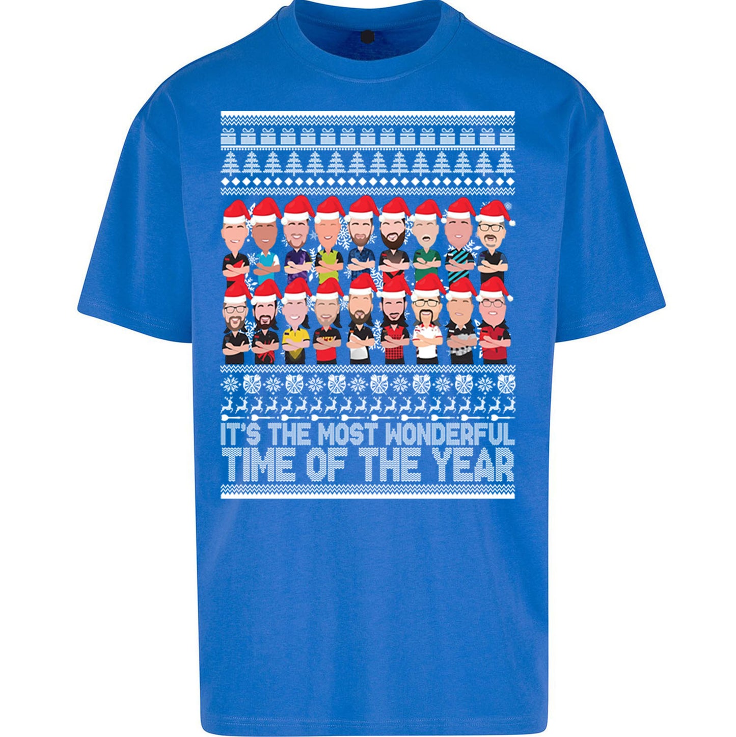 Darts Christmas Oversized T Shirt