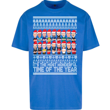 Darts Christmas Oversized T Shirt