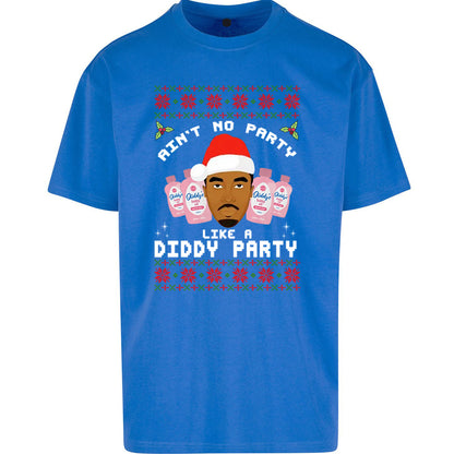 Diddy Christmas Oversized T Shirt