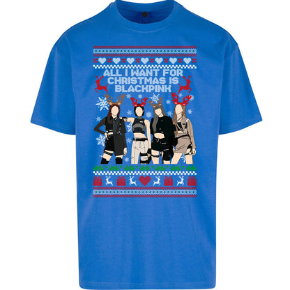 BlackPink Christmas Oversized T Shirt