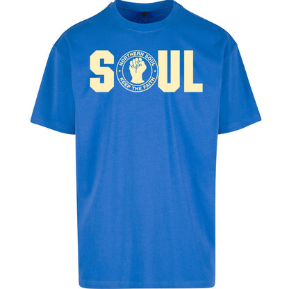 Northern Soul Keep The Faith Logo Oversized T Shirt