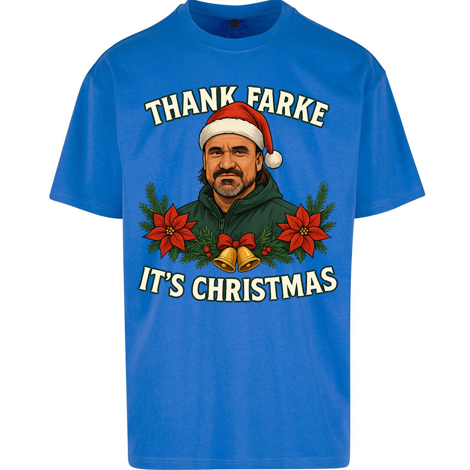 Leeds Utd Christmas Oversized T Shirt