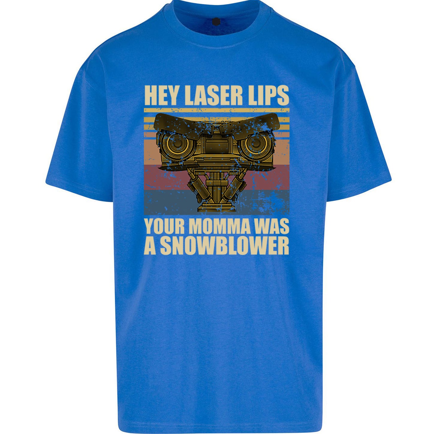 Hey Laser Lips Oversized T Shirt