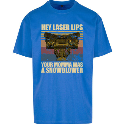 Hey Laser Lips Oversized T Shirt