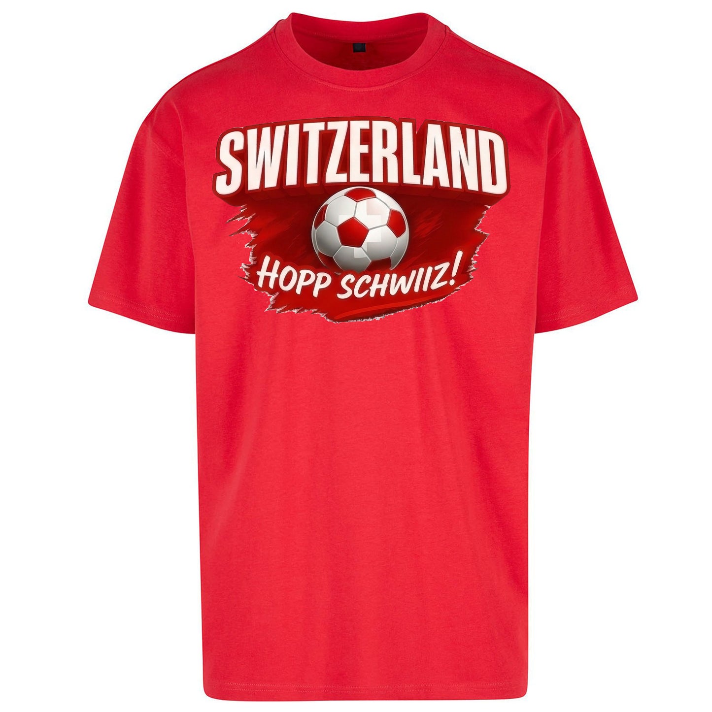 Hopp Schwiiz Oversized T Shirt