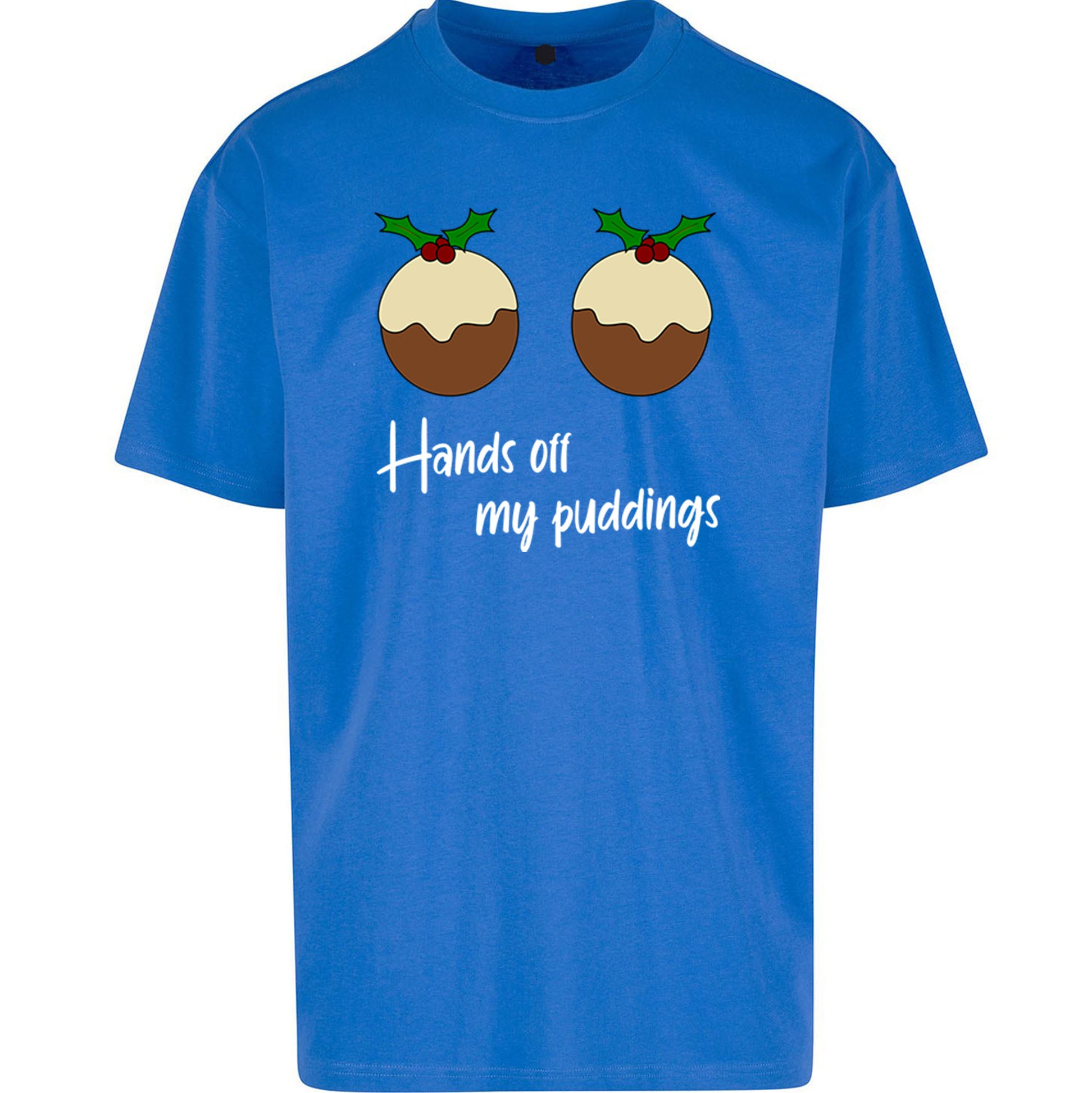 Christmas Puddings Oversized T Shirt