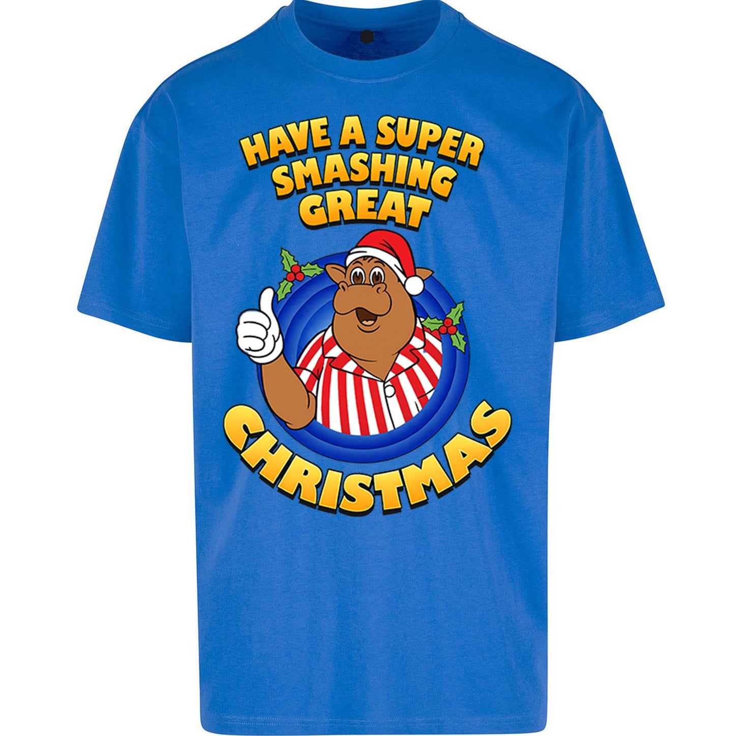 Bullseye Christmas Oversized T Shirt