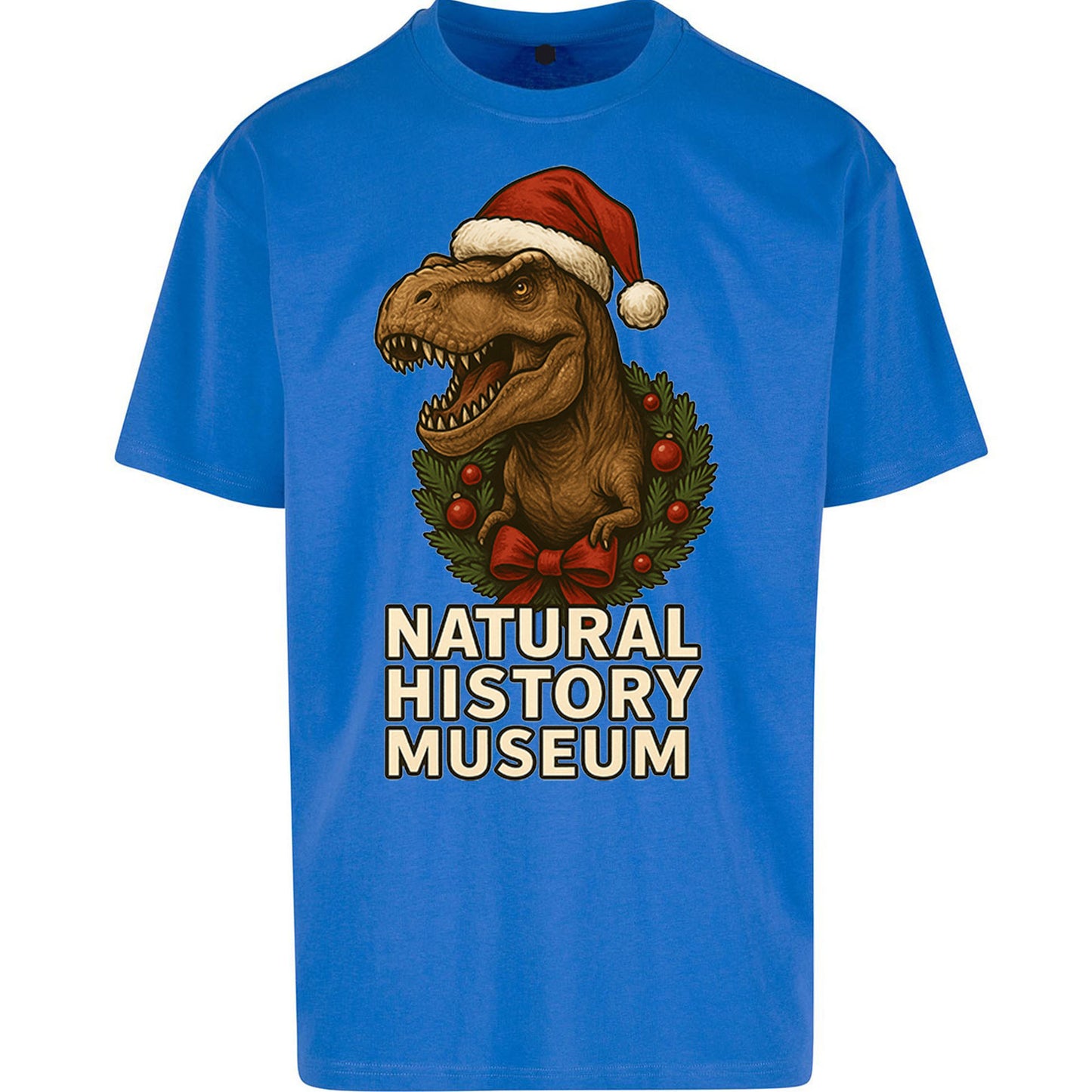Natural History Museum Christmas Oversized T Shirt