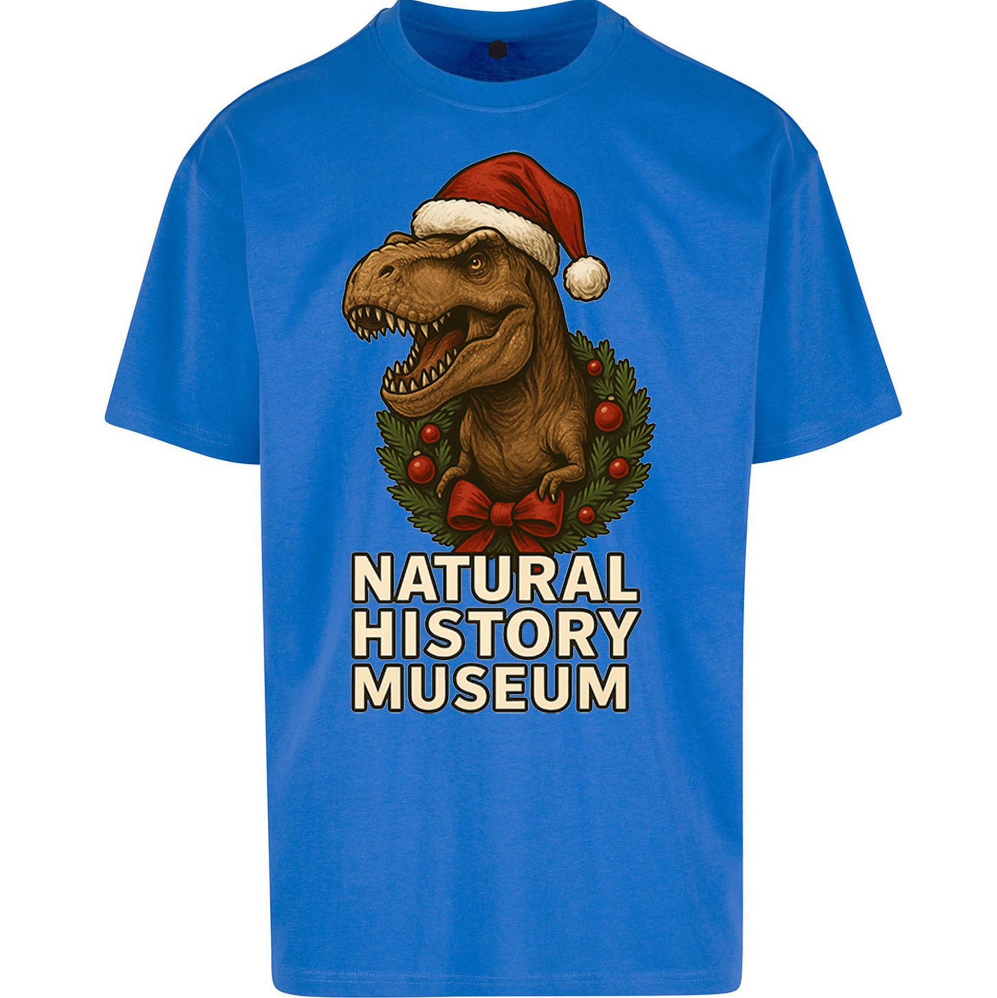 Natural History Museum Christmas Oversized T Shirt