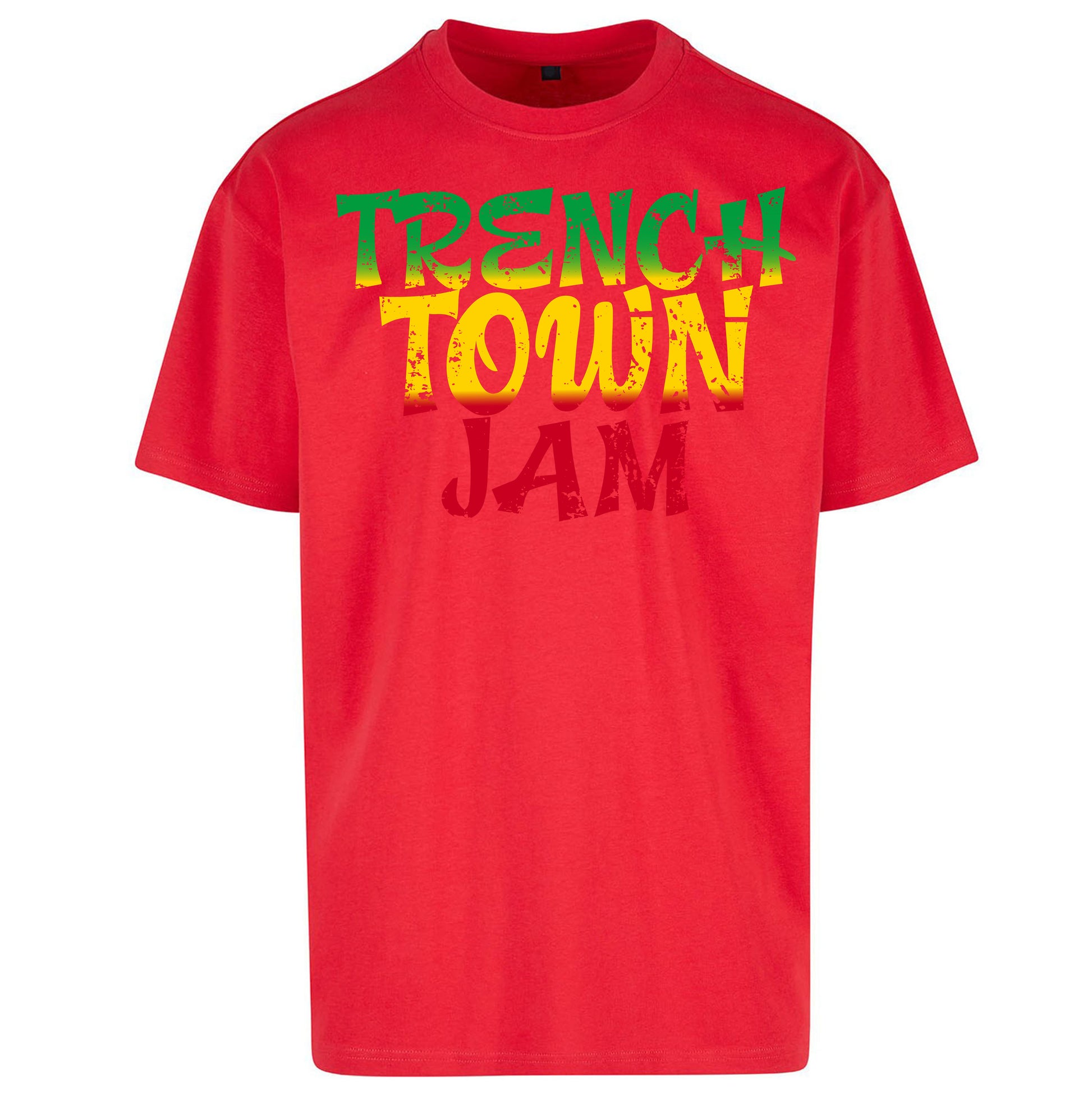 Trench Town Jamaica  Oversized T Shirt