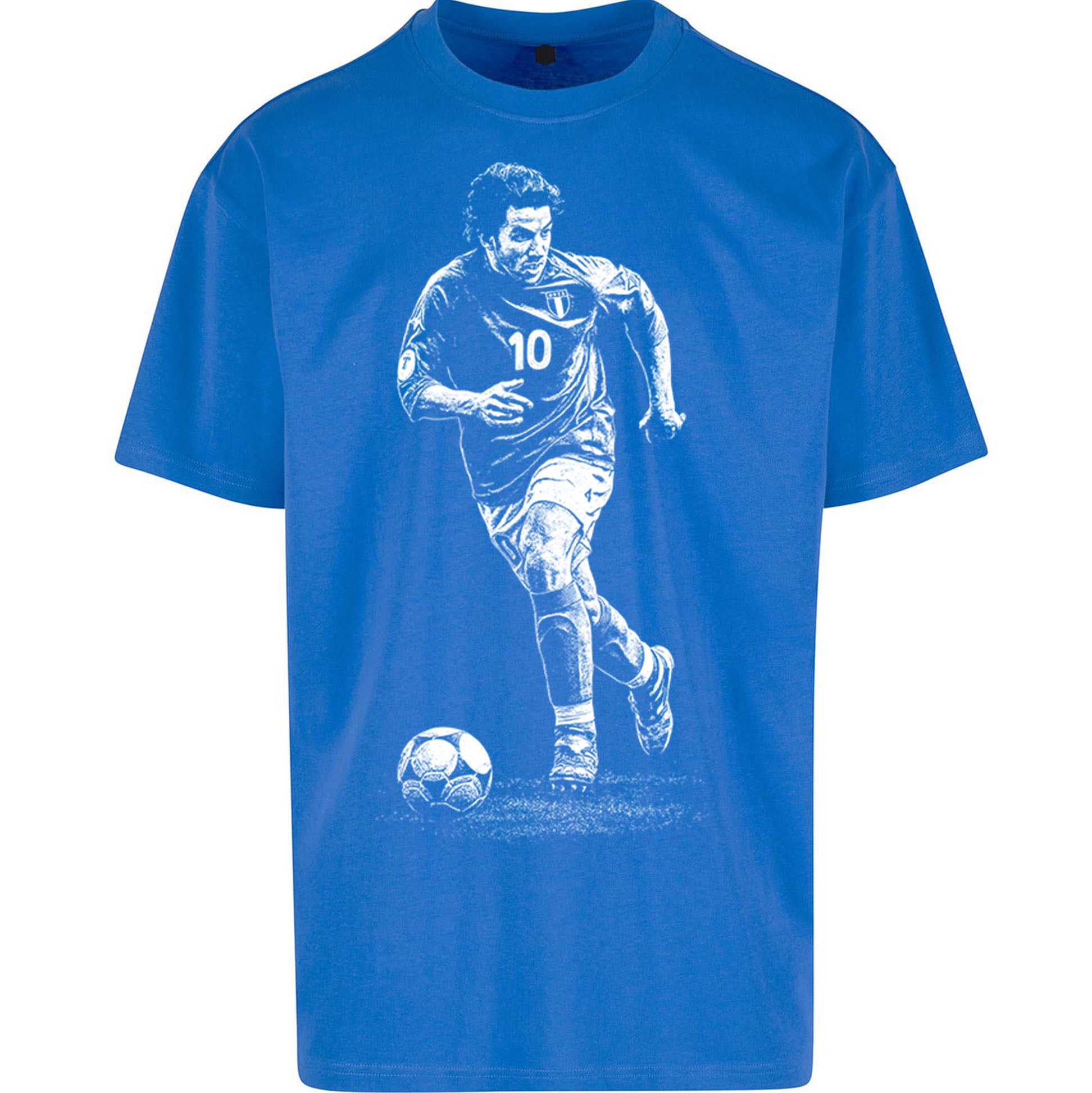 Del Piero 10 Italy Oversized T Shirt