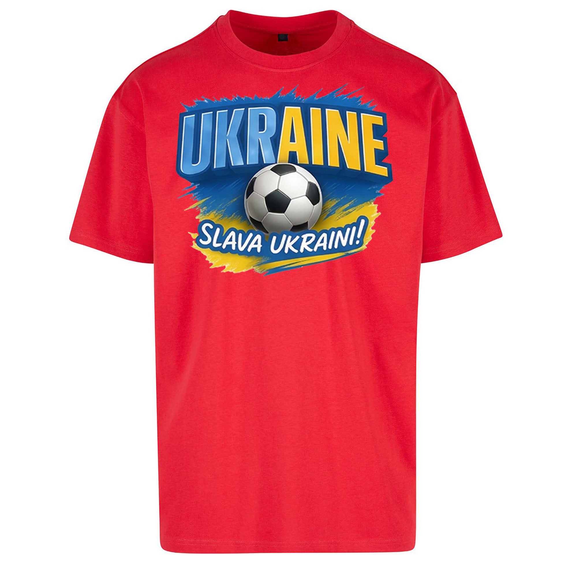 Ukraine Retro World Cup Oversized T Shirt