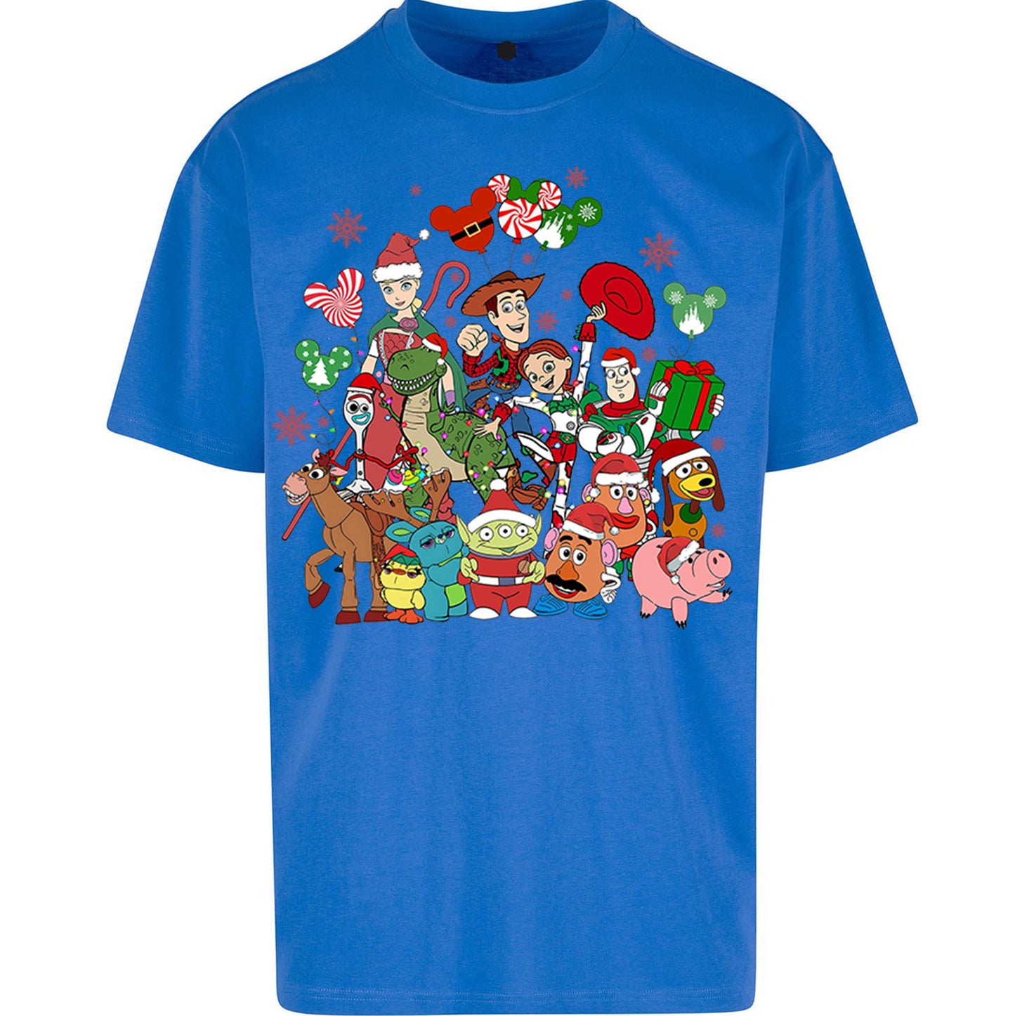 Toy Story Christmas Oversized T Shirt 