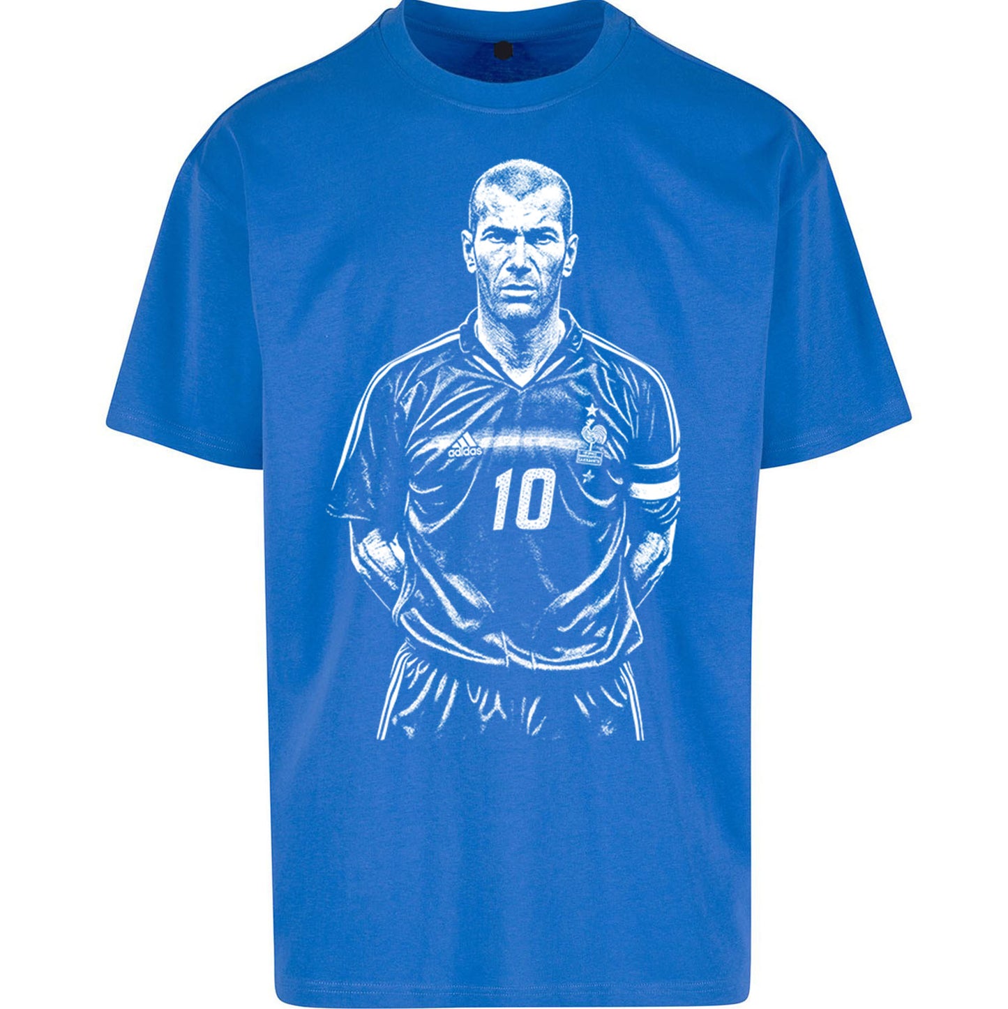 Zidane France 10 Oversized T Shirt