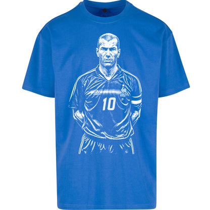 Zidane France 10 Oversized T Shirt