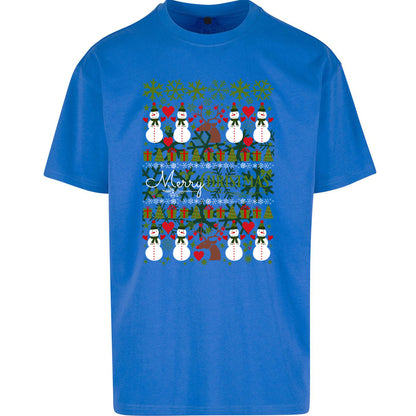 Together For Christmas Oversized T Shirt