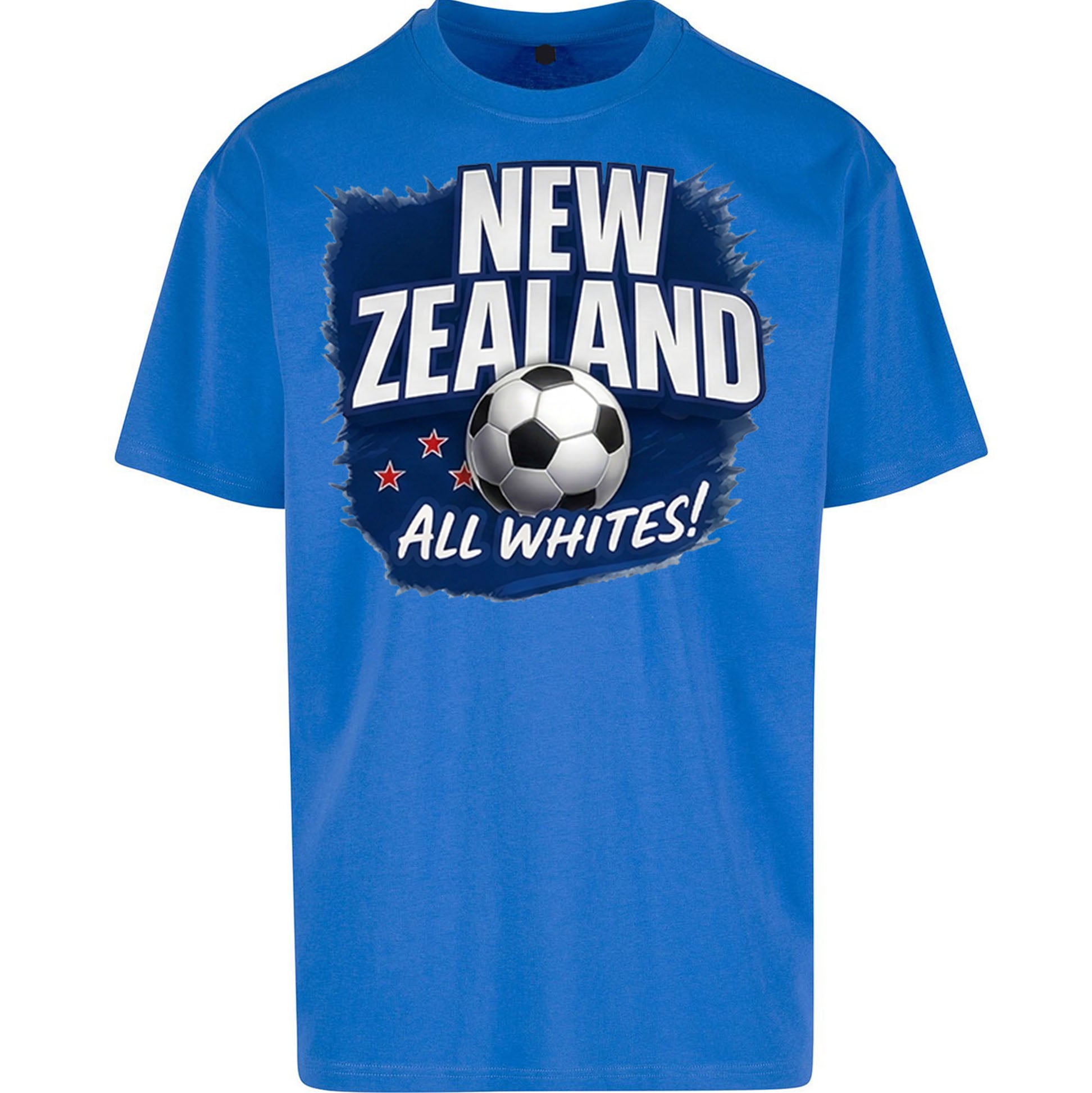 New Zealand Retro World Cup Oversized T Shirt