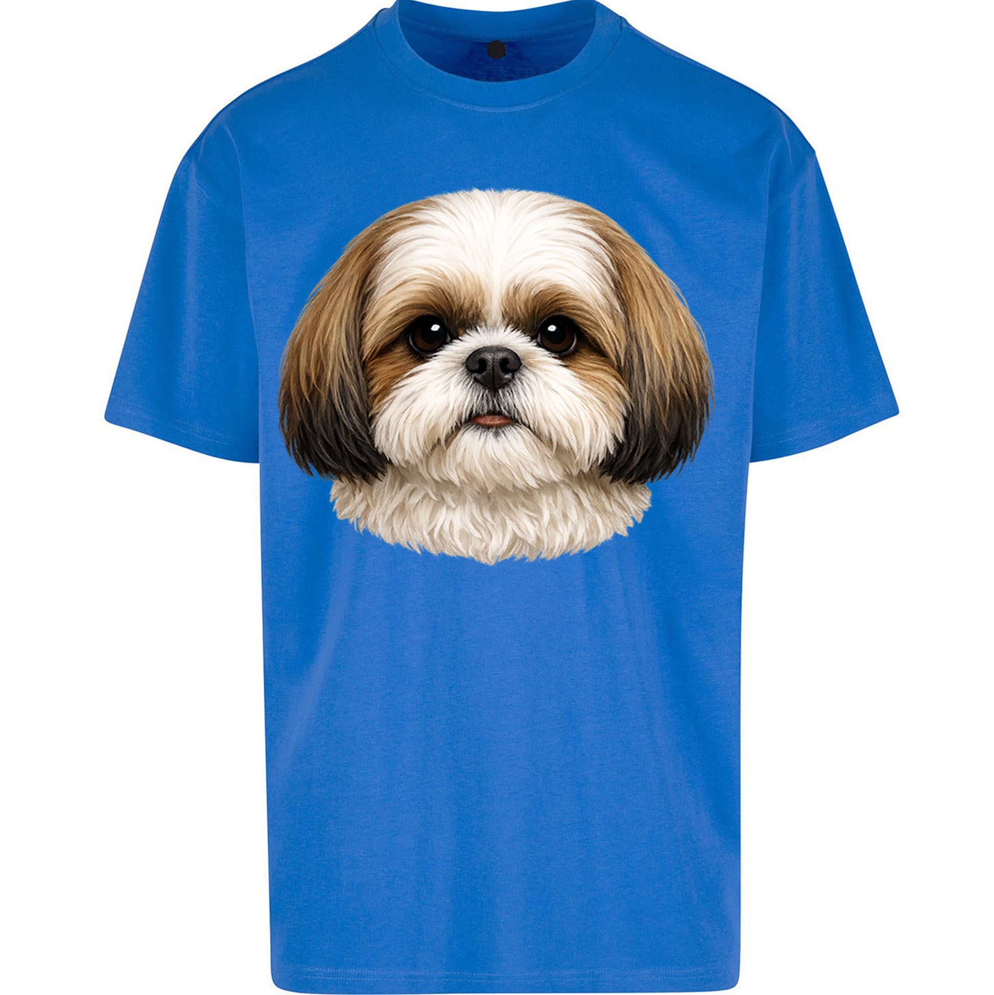 Shih Tzu Face Oversized T Shirt 