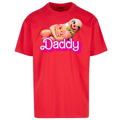 Funny Mr Blobby Daddy 90s Retro Oversized T Shirt
