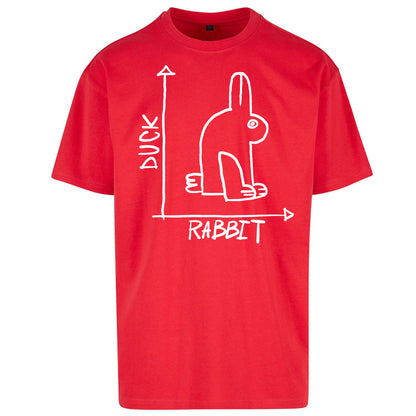 Rabbit Duck Oversized T Shirt