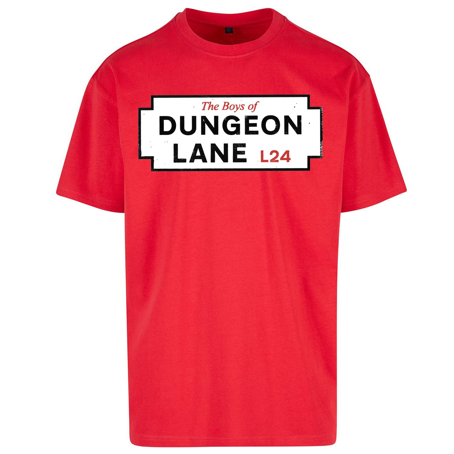 The Boys Of Dungeon Lane Oversized T Shirt