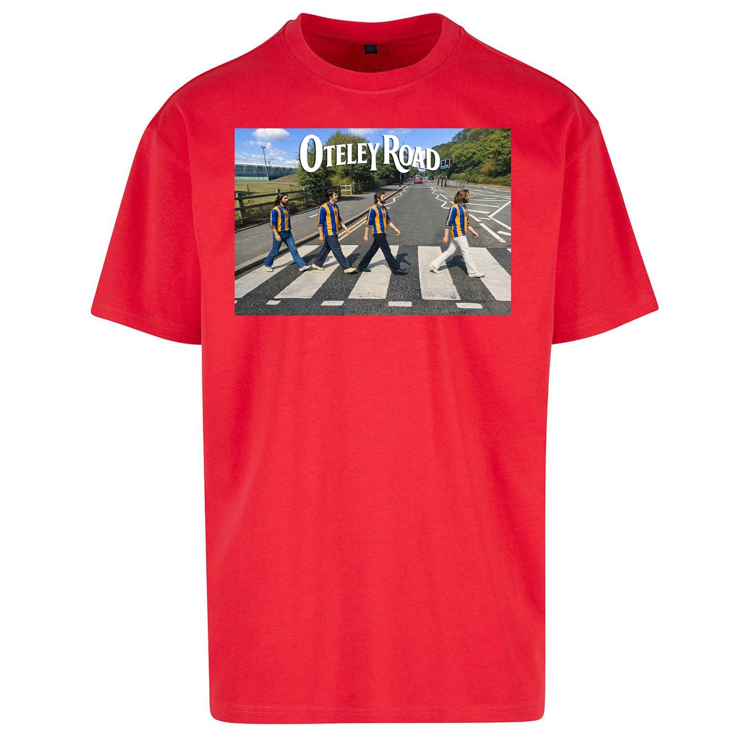 Shrewsbury Town Beatles Parody Oversized T Shirt | Buy Otleley Road Clothes