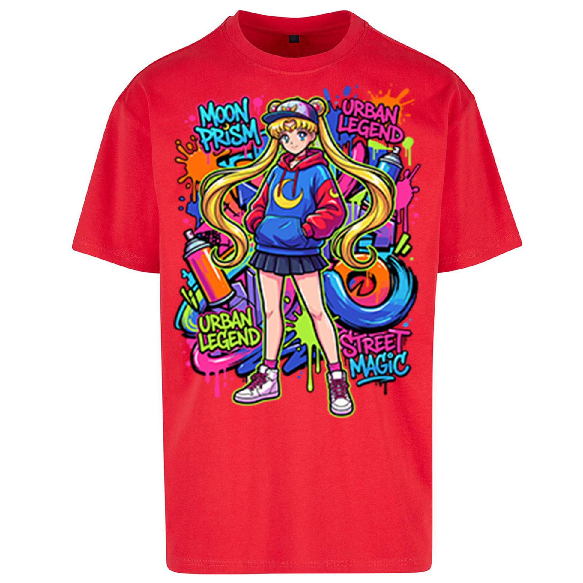 Moon Prism Power Oversized T Shirt