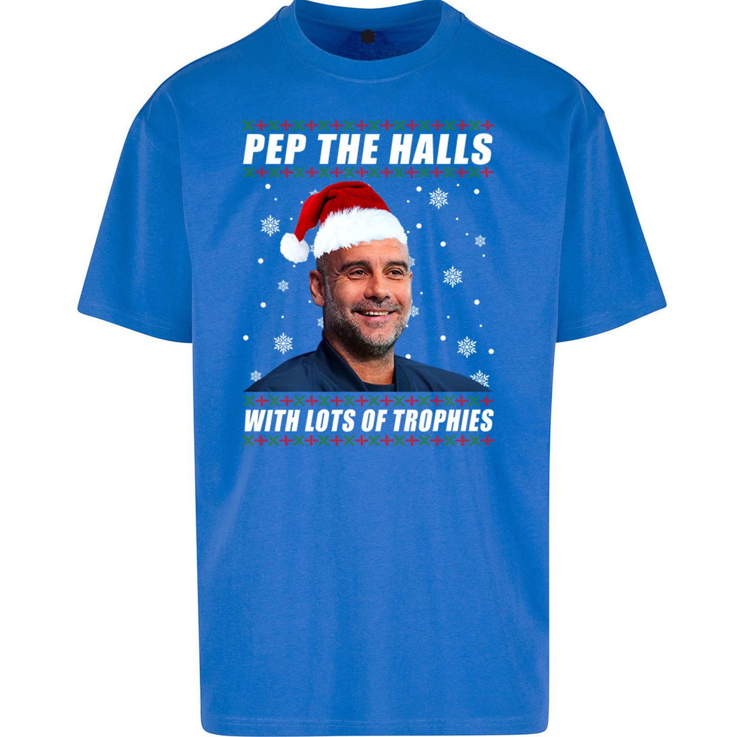 Pep Guardiola Christmas Oversized T Shirt 