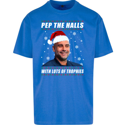 Pep Guardiola Christmas Oversized T Shirt 
