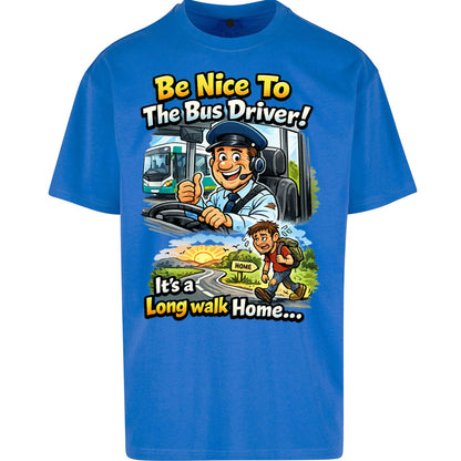 Bus Driver Oversized T Shirt