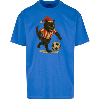 Sunderland Football Christmas Oversized T Shirt