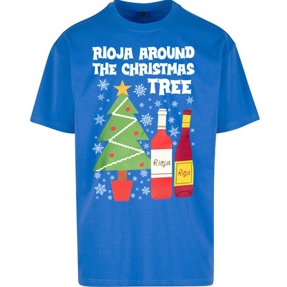 Rioja Wine Christmas Oversized T Shirt