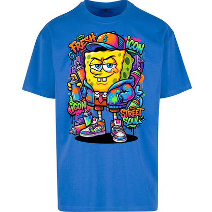 Sponge Bob Square Pants Oversized T Shirt