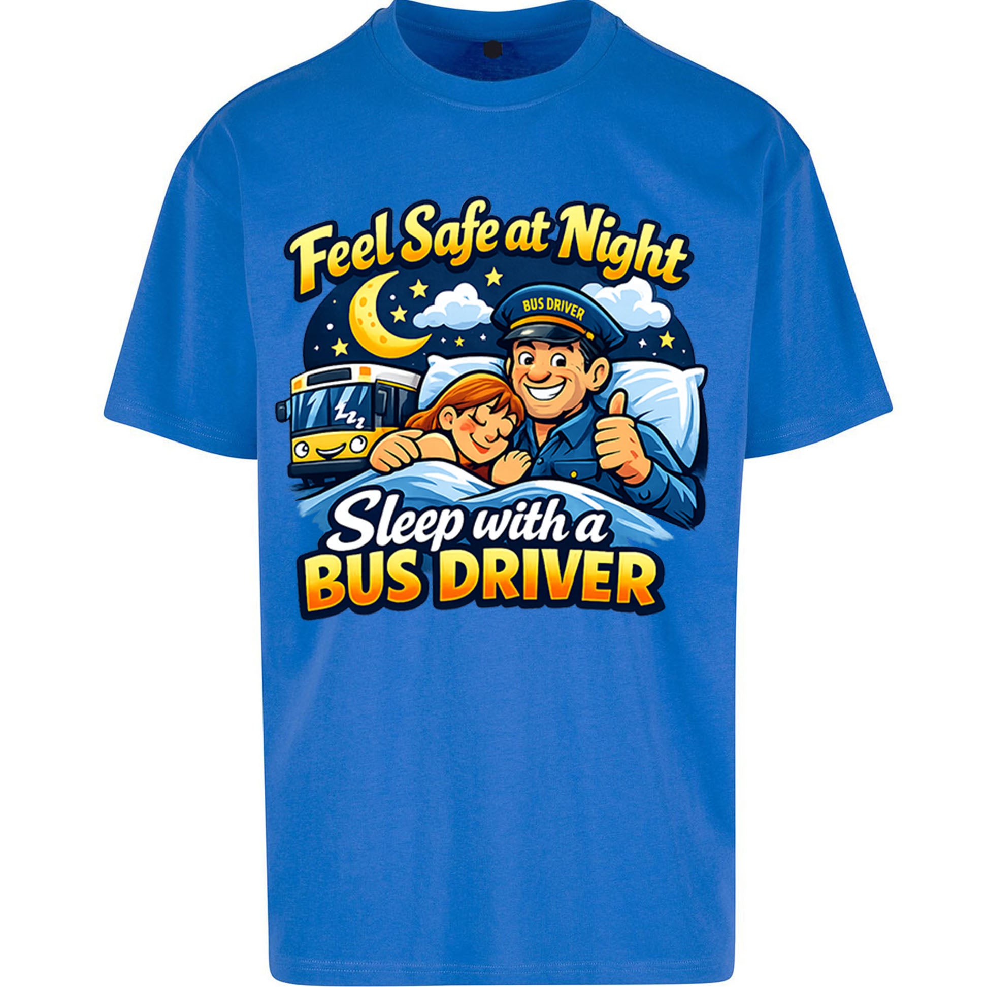 Bus Driver Job Title Oversized T Shirt