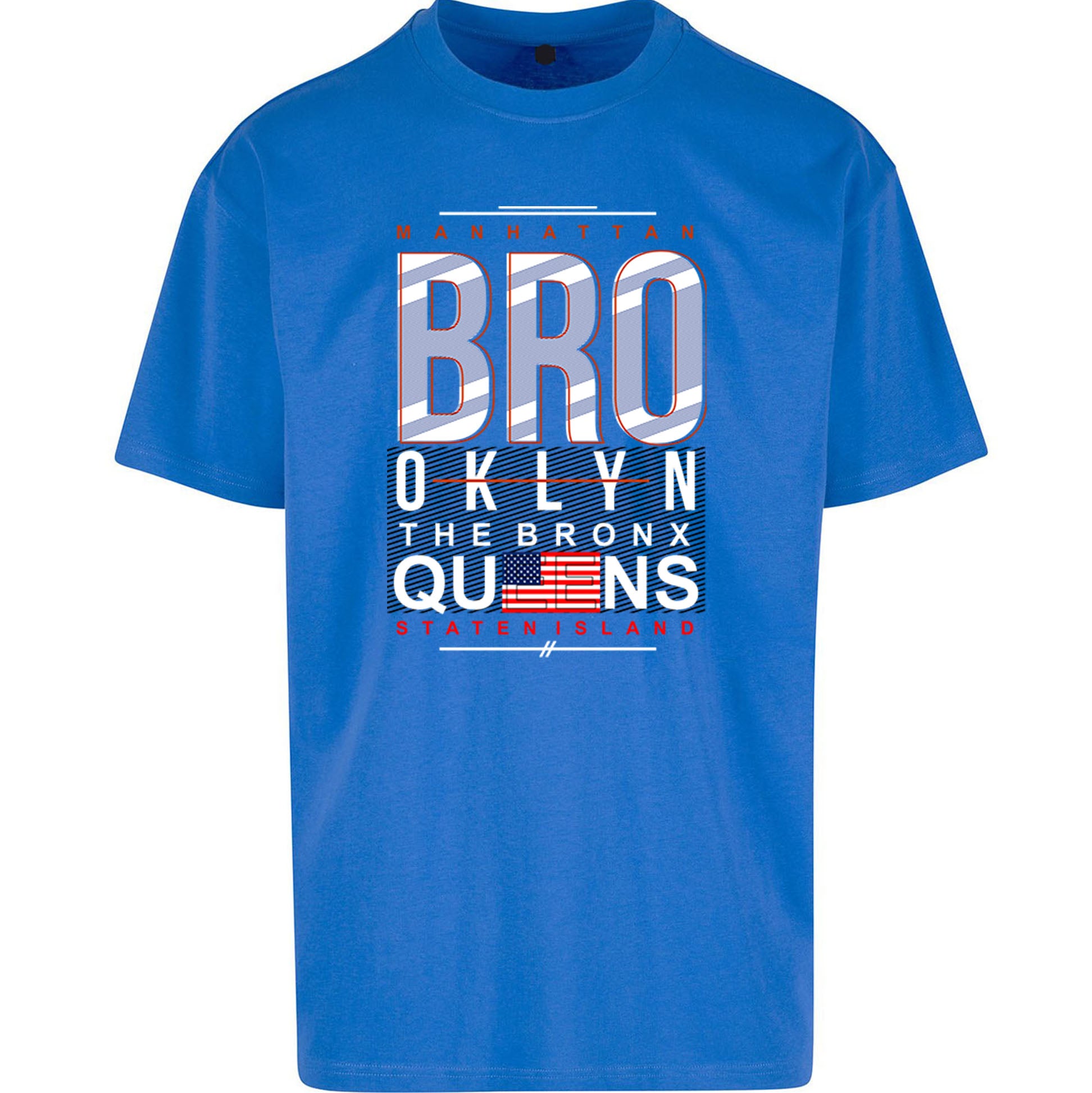 Brooklyn New York State Oversized T Shirt