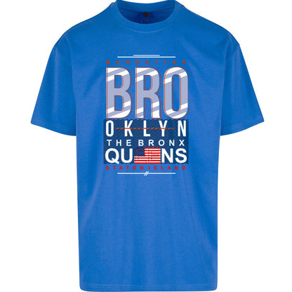 Brooklyn New York State Oversized T Shirt