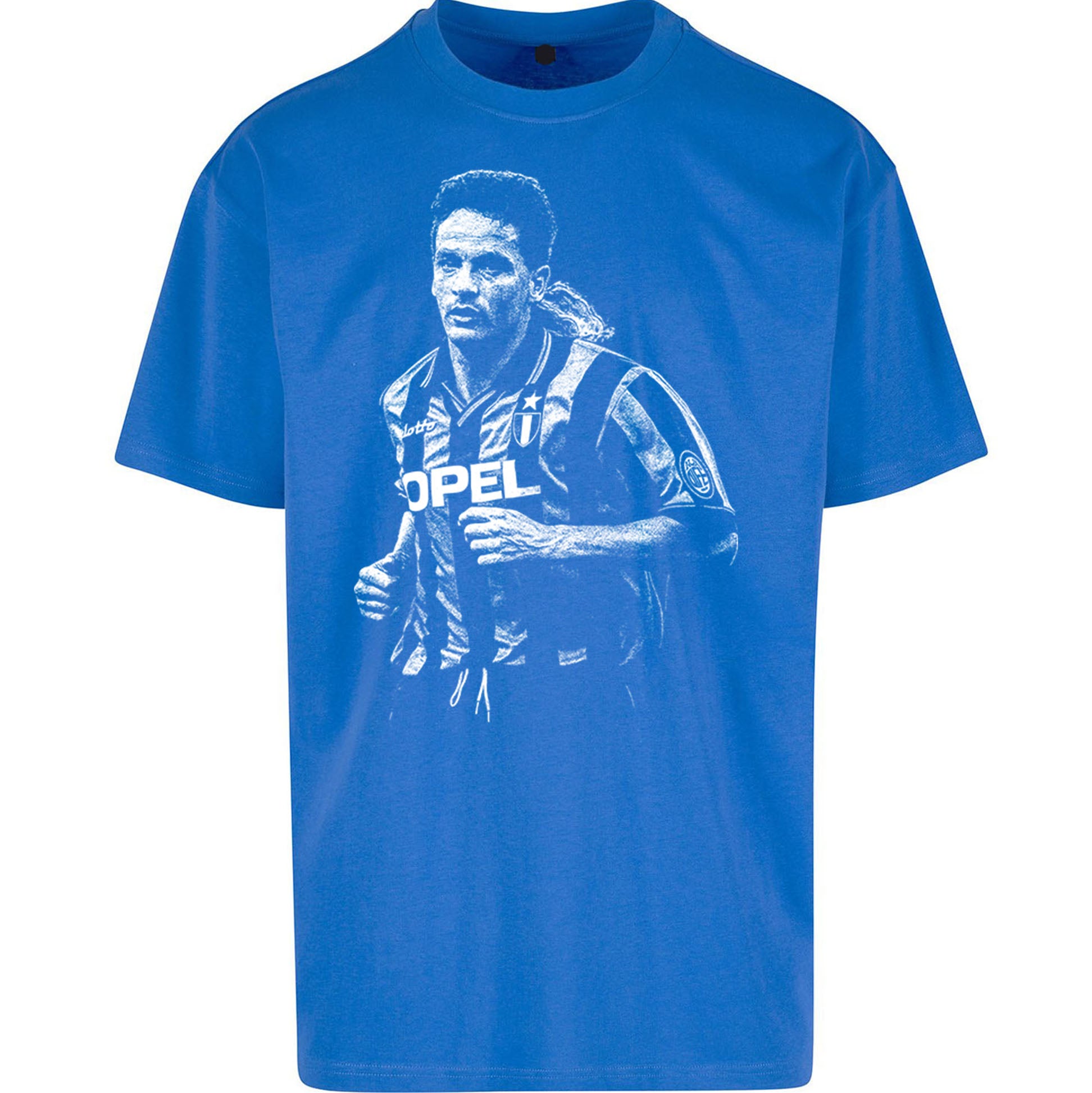 Roberto Baggio Italy Oversized T Shirt