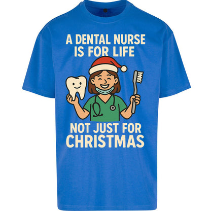 Dental Nurse Christmas Oversized T Shirt