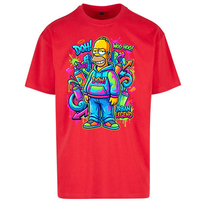 Homer Simpson Oversized T Shirt