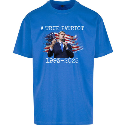 Charlie Kirk Tribute Oversized T Shirt
